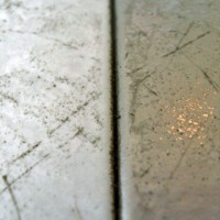 Vinyl Surface Scratches (Magnified)